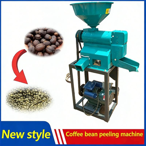 Electric & <b>Gasoline</b> Dry Coffee Bean Huller Machine Commercial Coffee Parchment Peeler - Product Image 5