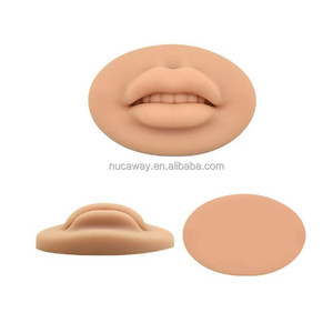 Peau d'entraînement en silicone 3D à bouche ouverte pour maquillage semi-permanent, tatouage, microblading des lèvres (PMU) - Product Image 5