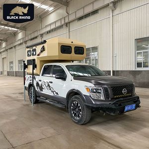 Campeur en aluminium démontable Popup Truck Camper Shell 4x4 Rv Pick Up Slide On Ute Camper Flatbed Truck Campers - Product Image 3