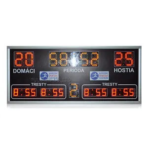 Placa de placar LED para gols esportivos eletrônicos placas de placar LED para venda LED para jogos esportivos