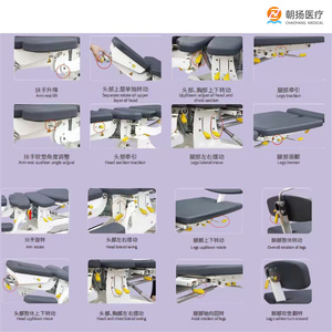 Mesa Quiropráctica Eléctrica de Lujo, Ajustable en 3D, Multifuncional con Tracción, Capacidad de Carga de 150 kg, para Clínicas de <span class=keywords><strong>Terapia</strong></span> Espinal - Product Image 5