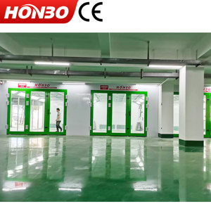 <span class=keywords><strong>Cabine</strong></span> <span class=keywords><strong>de</strong></span> <span class=keywords><strong>peinture</strong></span> ouverte avec chauffage électrique et brûleur diesel, éclairage LED, <span class=keywords><strong>extracteur</strong></span> <span class=keywords><strong>de</strong></span> poudre <span class=keywords><strong>pour</strong></span> la <span class=keywords><strong>peinture</strong></span> automobile - Product Image 6