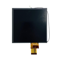 Écran LCD IPS 6,8 pouces 768*768 500 nits pour simulateur de vol, solution d'affichage graphique pour panneau de cockpit de simulateur de vol