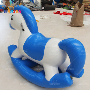 Winsun <span class=keywords><strong>poney</strong></span> gonflable scellé cheval à bascule saut à cheval équitation nouveaux jouets animaux gonflables pour les enfants - Product Image 6