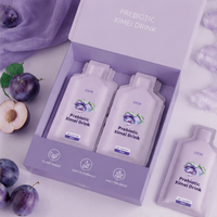 Complément alimentaire liquide prébiotique Dio OEM/ODM avec extrait de prune, fibres alimentaires, 30 ml, boisson fruitée saine pour l'intestin