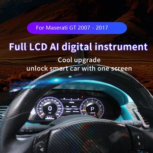 Écran haute définition de 12,3 pouces avec plusieurs interfaces utilisateur colorées pour Maserati GranTurismo GT 2007-2017, Carplay, tableau de bord LCD pour voiture - Product Image 2