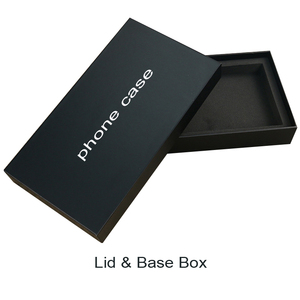 Omt tùy chỉnh sang trọng sinh thái thân thiện trường hợp điện thoại bao bì thư mục với Matt cán cho điện thoại di động phụ kiện - Product Image 4