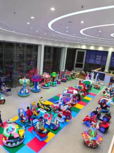 Manège Attrayant en Fibre de Verre et Cristal, 2 Places, à Monnayeur, Rotatif, pour Enfants, Jeux de Parc d'Attractions Intérieur - Product Image 6