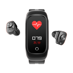 Reloj Inteligente 2 en 1 con Monitor de Ritmo Cardíaco, Presión Arterial y Auriculares, para Hombre y Mujer, Modelo <span class=keywords><strong>N8</strong></span> - Product Image 5