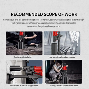 Yüksek Kaliteli 2500w Karot Makinesi Cf-9220 9 İnç 230mm 900rpm Braketli Cn Motorlu Pompa Yataklı - Product Image 5