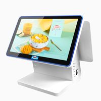 Sistem Kasir Supermarket All-in-One Wintronix Layar Sentuh Kapasitif 15.6" Mesin Kasir Printer Thermal