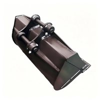 Seau à Béton OEM Personnalisé 3T 800mm à Angle Incliné, Fixation par Boulons sur Bord, Fabricant Direct Usine