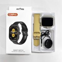 Montre Connectée C20 Pro à Écran Tactile, Cadran Personnalisable, Appel Téléphonique, Fitness pour Femmes, Étanche, Android, Reloj Smart Watch