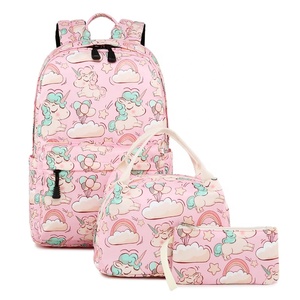 Unicorn ma thuật trường Ba lô cho cô gái tuổi teen ba lô trường Túi Set tàu sân bay trường Túi ba lô Chất lượng cao - Product Image 1