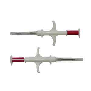 شريحة إلكترونية للماشية بتقنية <span class=keywords><strong>RFID</strong></span> / جهاز تتبع الحيوانات الأليفة مع محقنة 134.2 كيلوهرتز 2.12*12 مم - Product Image 4