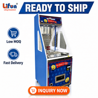 LIFUN Machine de jeu d'arcade à pousse-pièces avec jeu de gagnants à trous de bonus, à monnayeur, garantie 1 an, pour le commerce de jeux en centre commercial