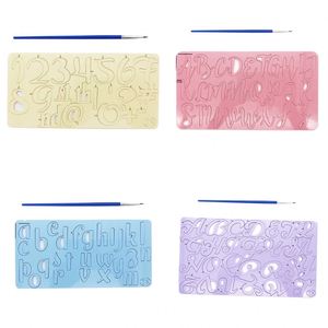 Nuevo Cortador de Galletas con Sello para Niños y Niñas, Molde Desechable para Letras en Relieve, Moldes para Decoración de Pasteles de Fondant, Alfabeto Mayúsculas y Números - Product Image 1