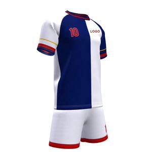 Proveedor de China, camiseta de fútbol con logotipo personalizado, uniformes de fútbol, kits de fútbol personalizados sublimados - Product Image 3