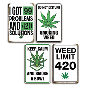 Targa in Metallo Stile Vintage con Scritte Umoristiche, Decorazione Originale per Bar o Locale Maschile - Product Image 1