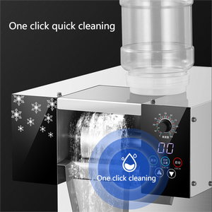 Sillair haute qualité entièrement automatique mini lait neige Machine à <span class=keywords><strong>glace</strong></span> 220V Commercial refroidi par Air en acier inoxydable flocon de neige Machine à <span class=keywords><strong>glace</strong></span> - Product Image 3