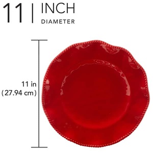 Perlette Red 11 <span class=keywords><strong>piatti</strong></span> <span class=keywords><strong>in</strong></span> <span class=keywords><strong>melamina</strong></span> <span class=keywords><strong>piatti</strong></span> floreali <span class=keywords><strong>piatti</strong></span> per la cena <span class=keywords><strong>Set</strong></span> <span class=keywords><strong>piatti</strong></span> per la cena - Product Image 3