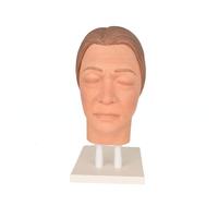 Modèle d'enseignement médical pour la pratique des injections esthétiques - Visage féminin africain/asiatique