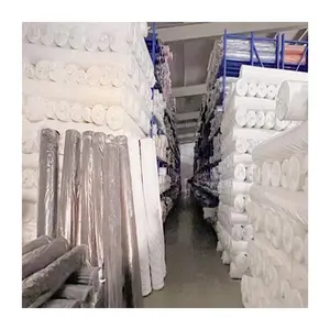 Ready to ship TC90/10 polyester cotton 110*76 linen fabric men's shirt