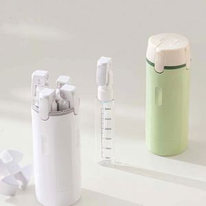Bouteilles de voyage rechargeables 4 en 1, contenants portables pour cosmétiques, shampooing, gel douche, rangement de voyage - Product Image 3