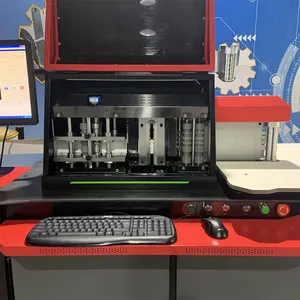 Cina lettera bender insegne al neon che fanno macchina e cnc canale lettera macchine piegatrici con regolazione automatica profondità di taglio