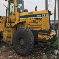 Gebrauchter Kawasaki 90z/85z Japanischer Holzlader Radlader mit Motor/Pumpe 9 Tonnen Nennlast 4,3 CBM Schaufelkapazität