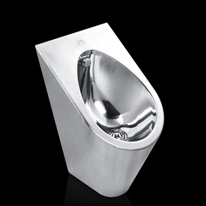 Goede Prijs Metaal Waterbesparing Urinoir Vandaal Bestendig Ontwerp Roestvrij Staal Wandmontage Urinoir Voor Gevangenissen - Product Image 2