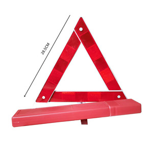 Kích Thước Nhỏ 28Cm Xe Khẩn Cấp Phản Quang An Toàn Cảnh Báo Tam Giác Đèn Tam Giác Cảnh Báo Xe Dấu Hiệu An Toàn - Product Image 1