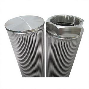 Nuevo Cartucho de Filtro de Aceite Hidráulico de Malla de Alambre de Acero Inoxidable 304 Personalizado Huahang con Precisión de 10.0 Micrones - Product Image 1