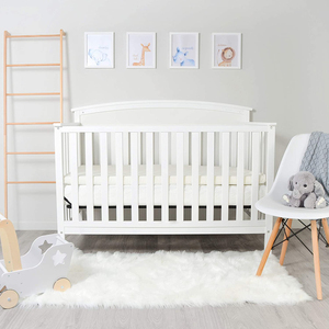 Colchón de cuna para bebé, transpirable, lavable a máquina, de espuma premium, con malla 3D. - Product Image 3