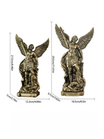 Ares Dieu Guerre Grec Statue Resine Peinte Main Sculpture Figurine Bureau Deco Collection Mythologie Cadeau