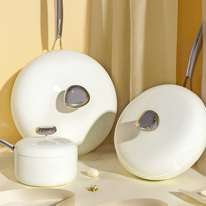 Padella Antiaderente <span class=keywords><strong>in</strong></span> Ceramica con <span class=keywords><strong>Pietra</strong></span> Maifan, Nuovo Stile Cinese, <span class=keywords><strong>Set</strong></span> di Pentole Universali per Fornelli - Product Image 2