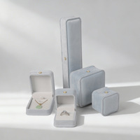 Boîtes cadeaux de luxe en velours pour bijoux avec boucle en perle, emballage de haute qualité pour ensemble de bijoux, boîte cadeau pour la Saint-Valentin