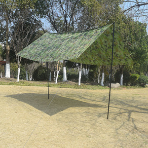 World Leisure Square Waterproof Sun Shelter 1500mm PU Camping Beach <b>Tent</b> Lightweight UV Protection Outdoor Use - Product Image 2