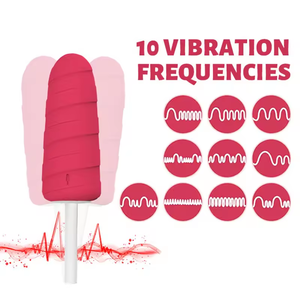 10 chế độ rung Kem rung cho phụ nữ dành cho người lớn Đồ chơi tình dục cho phụ nữ trưởng thành nữ âm vật âm hộ masturbators sản phẩm tình dục - Product Image 2