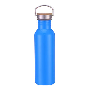 750ml <span class=keywords><strong>gourde</strong></span> forme <span class=keywords><strong>vélo</strong></span> randonnée Sport plein air bouteilles d'eau en Aluminium - Product Image 1