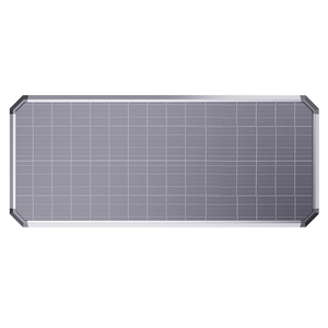 Высококачественная монокристаллическая Кремниевая солнечная панель для 30 Вт-80 Вт уличного освещения светодиодный источник света с алюминиевым корпусом лампы - Product Image 2