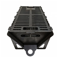 Barbecue portable au charbon de bois, compact et pliable, pour pique-nique en plein air, camping et jardin.