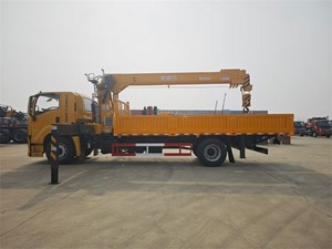 Grúa montada <span class=keywords><strong>en</strong></span> camión Isuzu 12T de alta calidad, cilindro hidráulico Hengli, camiones grúa pequeños telescópicos a la <span class=keywords><strong>venta</strong></span> - Product Image 3