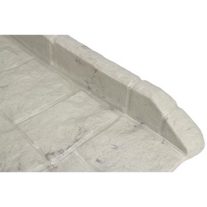 Blocs <span class=keywords><strong>de</strong></span> protection anti-éclaboussures modernes gris PP pour extension <span class=keywords><strong>de</strong></span> gouttière <span class=keywords><strong>de</strong></span> pluie 54x27x5cm, usage <span class=keywords><strong>jardin</strong></span> - Product Image 4