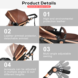 <span class=keywords><strong>Cochecito</strong></span> <span class=keywords><strong>de</strong></span> bebé doble 3 en 1 AGAPE <span class=keywords><strong>de</strong></span> alta calidad, nuevo diseño, marco <span class=keywords><strong>de</strong></span> aleación <span class=keywords><strong>de</strong></span> aluminio portátil ligero, capacidad <span class=keywords><strong>de</strong></span> carga <span class=keywords><strong>de</strong></span> 20KG para 0-3 - Product Image 3