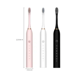 Attractive Price New Type Black Portable Smart Battery Powered Electric Toothbrush