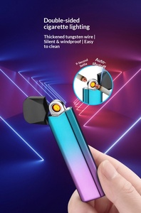 Encendedor Moderno Recargable USB Automático de 2 Partes, Aleación de Zinc, Forma Cónica, Accesorios, Entrega Rápida en UE, EE. UU. y España - Product Image 5