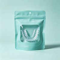 Sachet d'emballage orthodontique personnalisé léger pour appareils de rétention avec marque personnalisée, commande en gros à faible coût