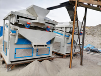 Table de secouage à sec efficace pour la récupération de l'or par gravité, séparateur minéral sans eau, machine de traitement des minerais