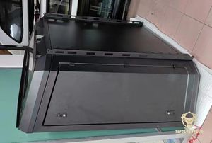 4X4 camionnette aluminium noir auvent pour <span class=keywords><strong>Ranger</strong></span>/raptor T6/T7/T8 <span class=keywords><strong>hard</strong></span> <span class=keywords><strong>top</strong></span> Topper auvent pour navara np300 dmax hilux revo - Product Image 4